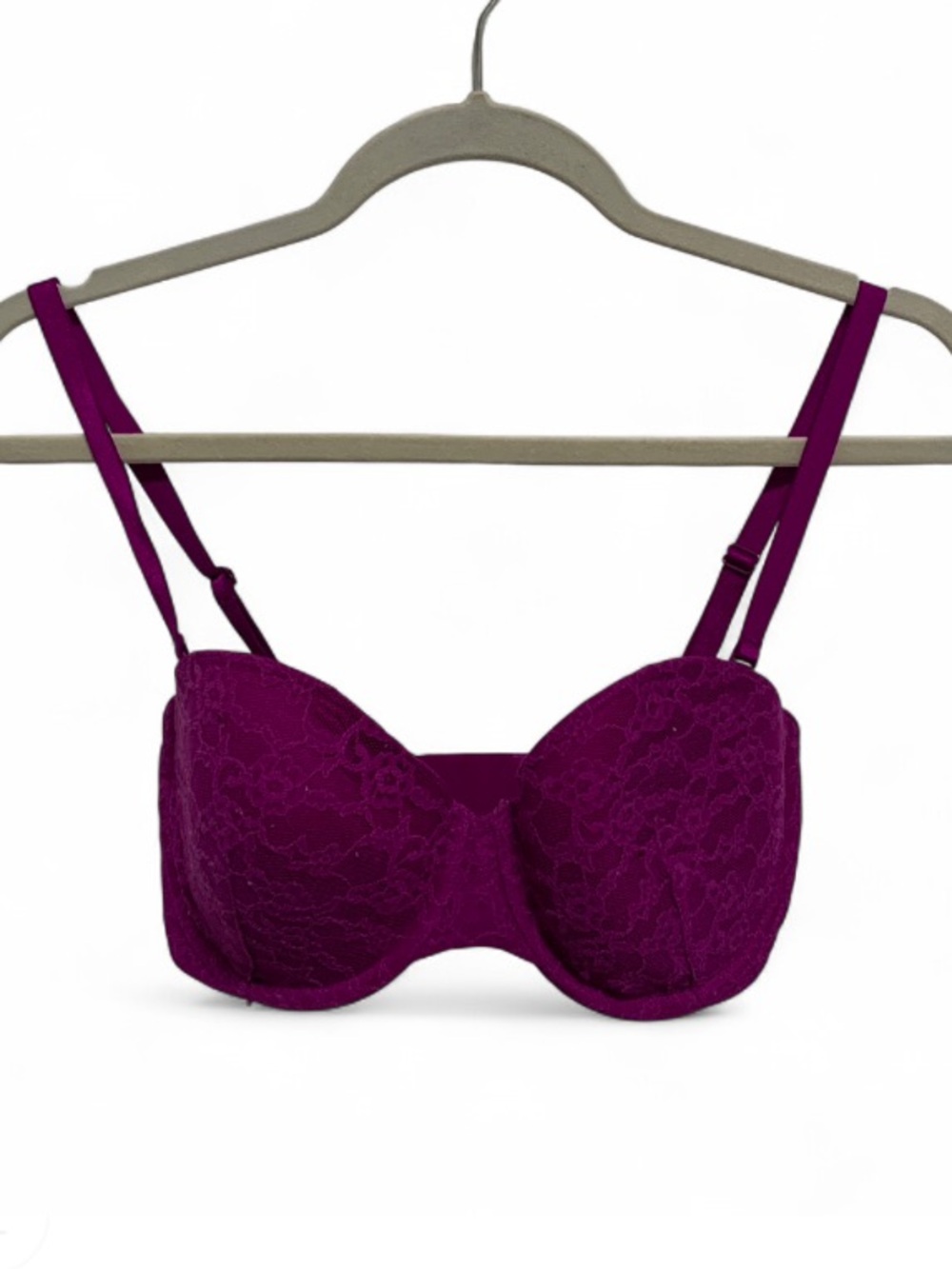Victoria's Secret Purple Lace Multi-way Bra